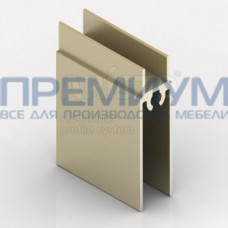 Рамка двери нижняя 5,4м Aristo матовое золото