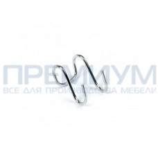 Крючок двойной на рейлинг D16мм (HT-14.112)