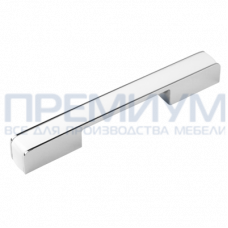 RS266CP/W 4/160 ручка "Boayrd" хром/белый