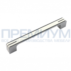 RS267CP/W 4/256 ручка "Boayrd" хром/белый