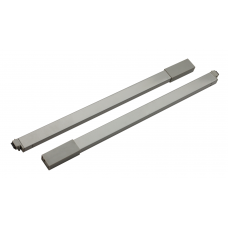 SBR05/GR/L450 - Продольный прямоуг рейлинг д/направл SB серый
